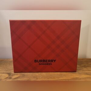 Burberry Goddess Red Plaid Gift Box